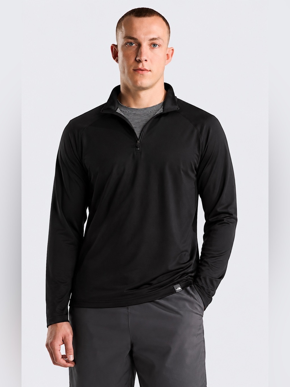 The North Face Quarter 1/4 Zip Flash Dry Pullover Popover Long Sleeve Sweater